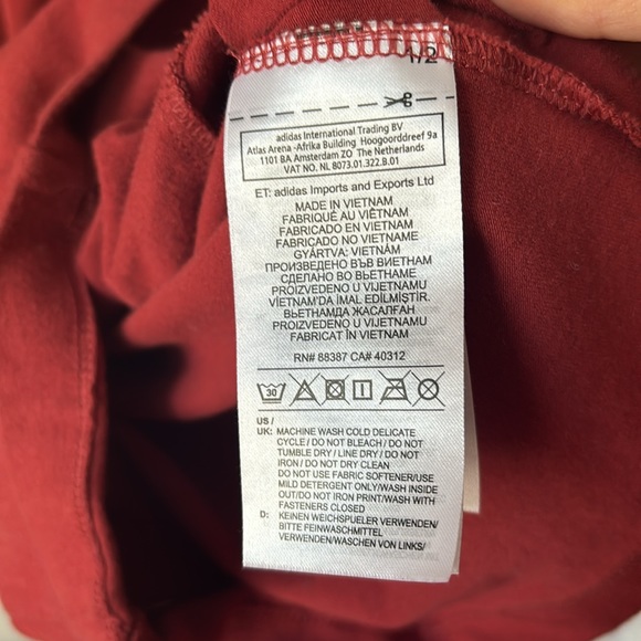 Adidas Cute Sexy Body Con Dress Size XS Stripes - Picture 8 of 10